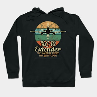 Kc-10 Big Offloads Air Refueling Airplane Hoodie